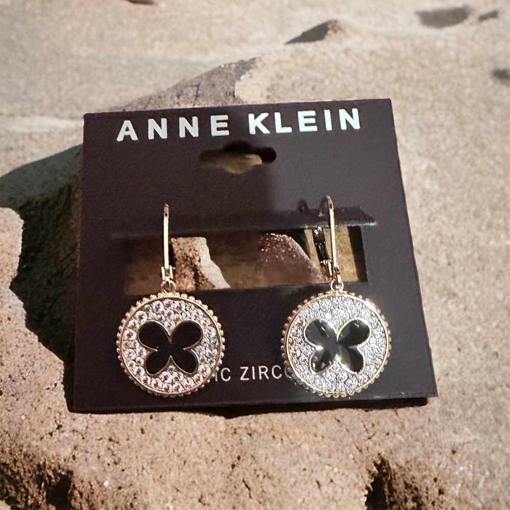 ANNE Klein Goldtone Drop Earrings